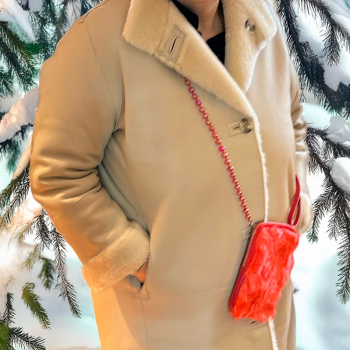 Bonnie MiniBag, Mobilecase, Lampskin, coral, style